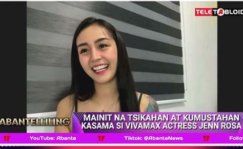 jenn del rosario scandal|Showbiz newbie Jenn Rosa, type maging leading man si Sen..